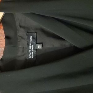 Jones New York Faux Wrap Top Midi Dress